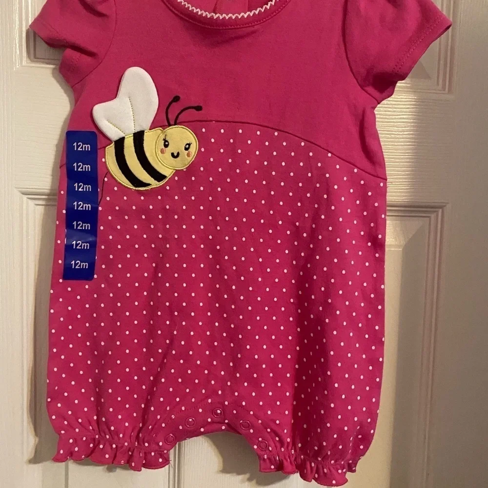 NWT Bumblebee Bubble Romper